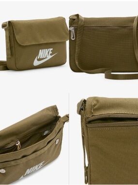Nike Olive Green Crossbody Shoulder Bag